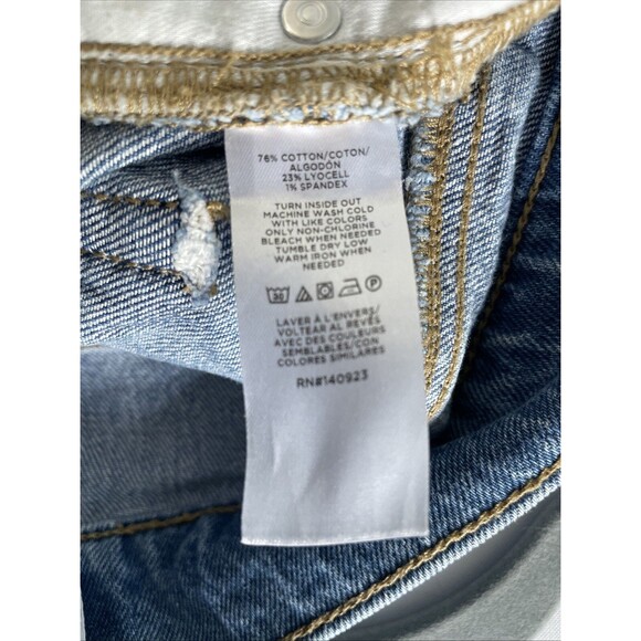 Loft Denim The Wide Leg‎ Blue Jeans High Waist Palazzo 2023 casual Size 30 / 10 - Picture 7 of 8